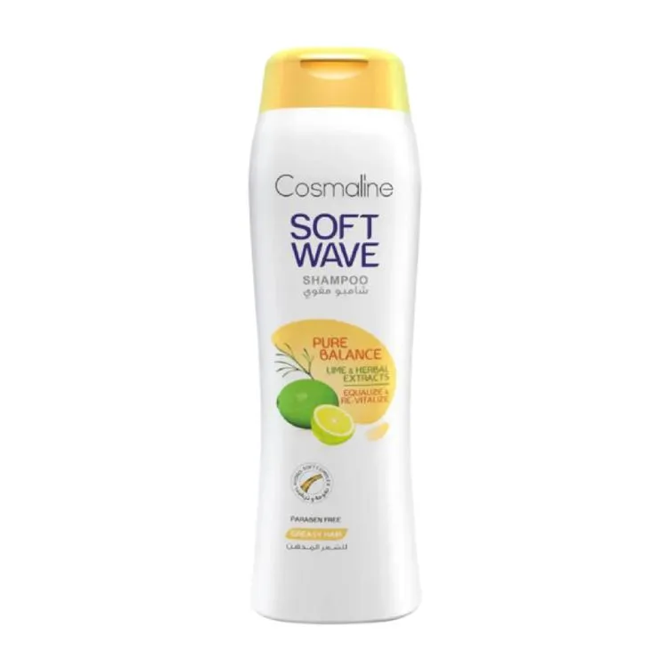 Cosmaline Soft Wave Shampoo for Greasy Hair - 400ml