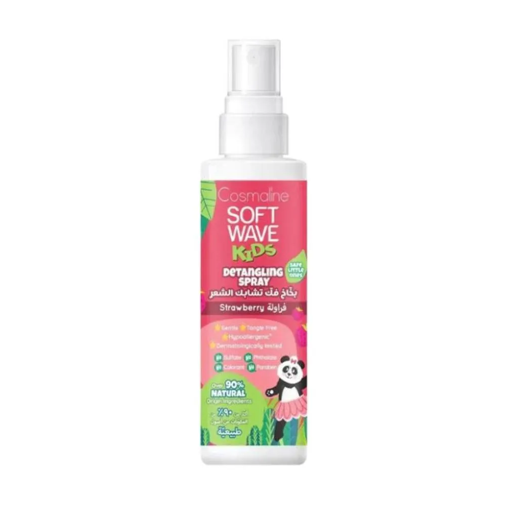 Cosmaline Soft Wave Kids Detangling Spray Natural Strawberry - 125ml