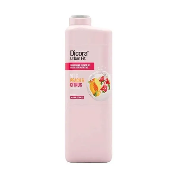 Dicora Urban Fit Nourishing Vitamin C Citrus And Peach Shower Gel