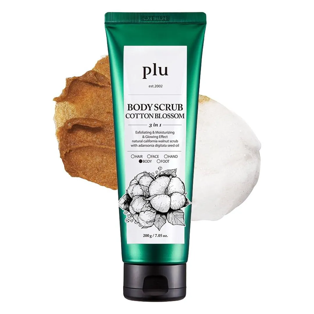 Plu Body Scrub Cotton Blossom - 200g