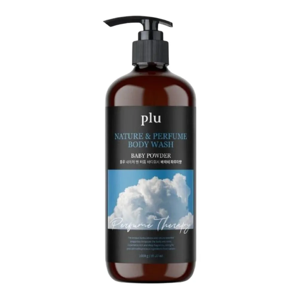 Plu Nature & Perfume Body Wash Baby Powder - 1000g